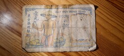 1 piaszter piastre 1953 Francia Indokína