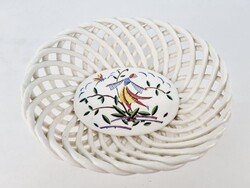 Kispest áttört porcelán fajansz kínálótál - 100014