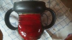 Koller Éva két füles váza