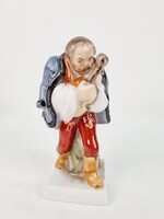 Herendi porcelán lakodalmas figura - 100024