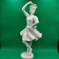 Káldor Aurél Hollóházi Csárdáskirálynő porcelán figura