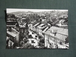 Képeslap,Zalaegerszeg,utca látkép,részlet, 1967-