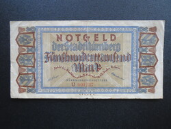 500 000 márka notgeld Nürnberg 1923 VG Németország
