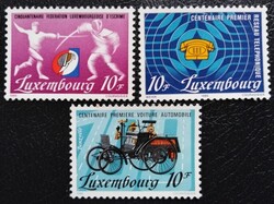 LUX1121-3 / Luxemburg 1985 Események bélyegsor postatiszta