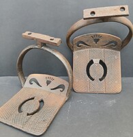 Antik Míves Hercegi Hintó Konflis Fellépő Virágtartó/Polc