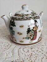 Mini keleti porcelán teás kanna