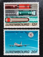 LUX1194-5 / Luxemburg 1988 Szállítás bélyegsor postatiszta