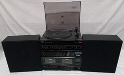 Eladó ,egy AS audió Tonic ,lemezjátszós,rádiós,2 kazettás magnós ,mini hifi torony !Hibátlan !