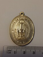 Selmeczi Kálvária 150 éves, egyházi emlékérem /1901 Ritka