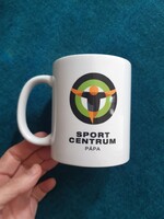 Pápa Sport Centrum - atlétika pálya relikvia - ajándék bögre