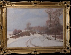 FK/504. – György Szegedy-Maszák – Snowy Road