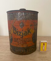 Bizjak - Zágrábi kekszgyár reklám fémdoboz