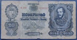 20 Pengő 1930, VG.