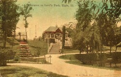 Képeslap: Elgin, Skócia.