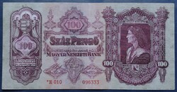 Csillagos 100 Pengő 1930, VF+-EF.