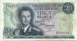 20 frank francs 1966 Luxemburg