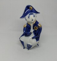 Zsolnay porcelán Napóleon Török figura!﻿