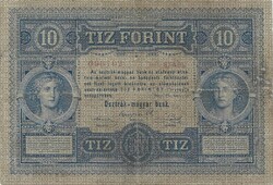 10 forint / gulden 1880 eredeti állapot Ritka