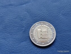ÉSZTORSZÁG 2 EURO 2025 KÖNYVNYOMTATÁS 500.ÉVFORDULÓ! BIMETÁL! UNC! RITKA!