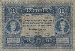 10 forint / gulden 1880 Restaurált pici javítással Ritka