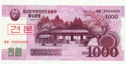 Észak-Korea 1000 won 2008 MINTA UNC