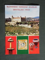 Képeslap,Szlovákia,Bratislava,Pozsony,Slovenské Národné múzeum,1980-
