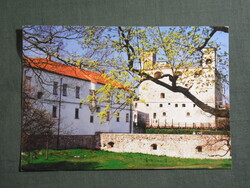 Képeslap,Sárospatak,Rákóczi vár látkép,részlet, 2000-