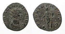 II. Claudius antoninian PROVIDENT AVG
