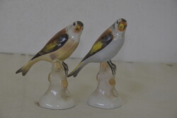 Aquincum madár pár porcelán figura A194