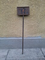 Antik kovácsoltvas tábla