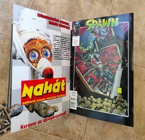 Spawn színes képregények 1997-98 teljes évfolyam bekötve