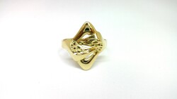 Kő nélküli vésett arany gyűrű (ZAL-Au128220)