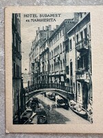 Venezia, Venice; Hotel Budapest (ex Margherita) kitűnő magyar konyha. ...