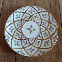 Herendi Sprog mintás porcelán tálka