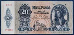 20 Pengő 1941, VF+.