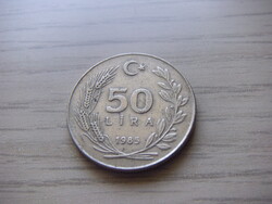 50  Líra 1985 Törökország ( Török Font ) ( 2 )