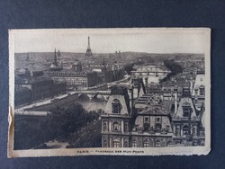 Régi képeslap Franciaország Párizs panoráma kb. 1910