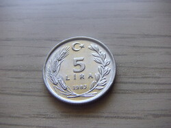 5  Líra 1983 Törökország ( Török Font ) ( 2 )