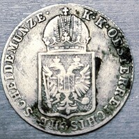 Ezüst 6 krajcár 1849 A
