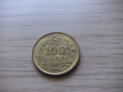 100  Líra 1989 Törökország ( Török Font )  ( 2 )