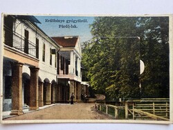 Ritka 1920-as évekbeli ablakos leporelló képeslap – Erdőbénye