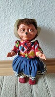 Süni lány baba, régi játékfigura {J7}