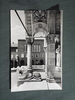 Képeslap,Szeged,Dóm tér látkép,részlet, 1964-
