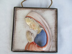 Hummel Goebel porcelán fali dísz Madonna