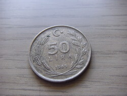 50  Líra 1985 Törökország ( Török Font ) ( 1 )