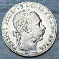 Ferenc József ezüst 1 Forint 1886 KB