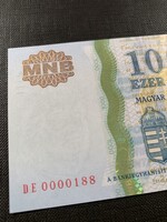 ***  UNC 188-as alacsony sorszám zöld biztonsági csíkkal R!!! ***