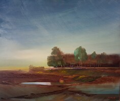 Simon János: Erdősáv, 1991