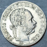 Ferenc József ezüst 1 Forint 1883 KB