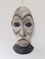 Afrikai maszk antik Chokwe népcsoport Angola D13 895 2161